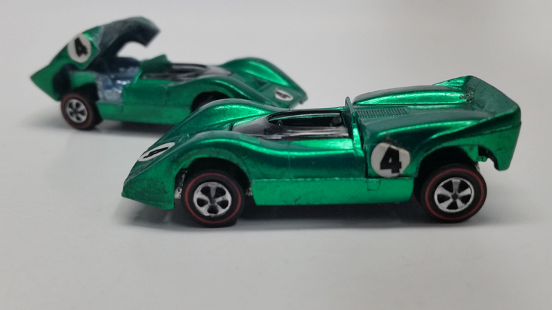 Illustration for article titled Hot Wheels McLaren M6A redline.